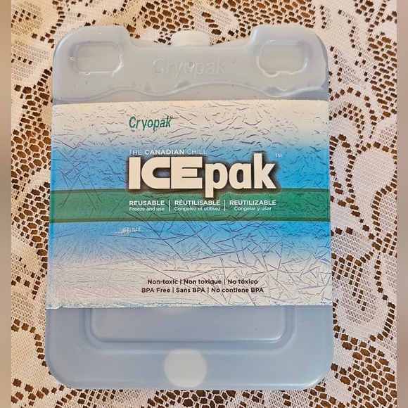 NEW - CRYOPAK  COMBO - 4 ICE PACKS - TWO SIZES - MEDIUM & LUNCH A - Picture 2 of 7